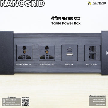 Nano Grid - Table Power Box