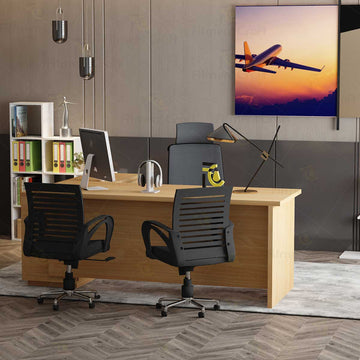 L-Shape Executive Table | TV26-004
