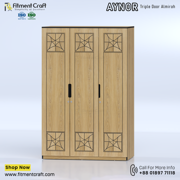 Aynor-Triple Door Almirah । BAV3-003