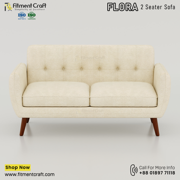 Flora 2 Seater-sofa। HSV2-030