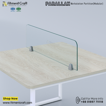 Parallax-Workstation Modular Partition (1100X300X8mm) । WSMP-BRG-001