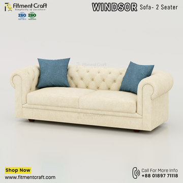 Windsor 2 Seater-sofa । HSV2-014