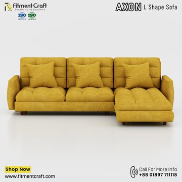 Axon L-shaped sofa । HSV2-034
