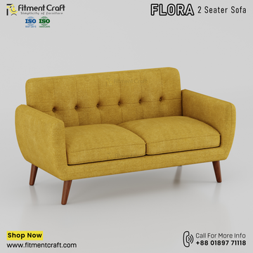 Flora 2 Seater-sofa। HSV2-030