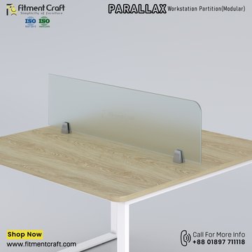 Parallax-Workstation Modular Partition (1150X300X8mm) । WSMP-ORG-001