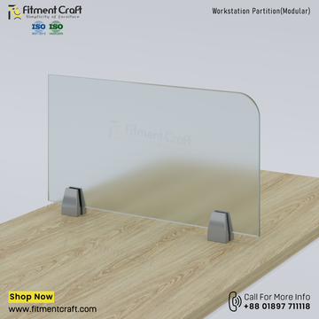 Parallax-Workstation Modular Partition (550X300X8mm) । WSMP-ORG-002