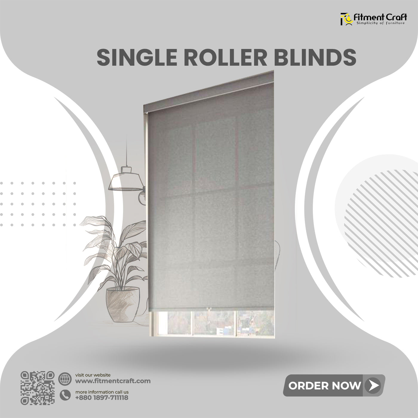 Single Roller Blinds