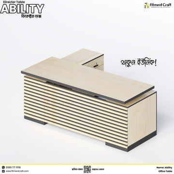 Ability - Director Desk | DDV1-002