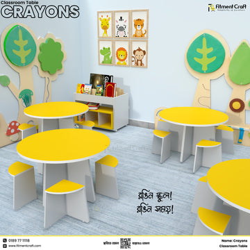 Crayons - Classroom Table | SBV1-004