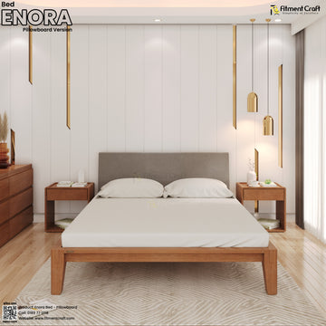 Enora Bed - Pillowboard Version