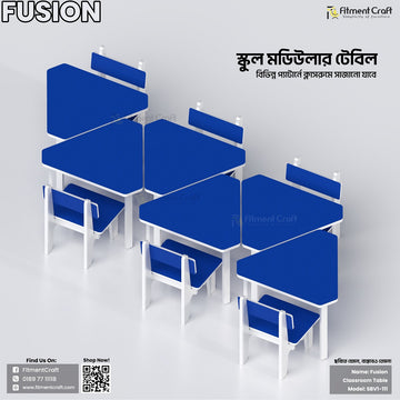Fusion - School Modular Table | SBV1-111