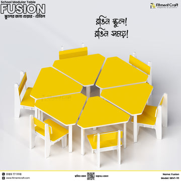 Fusion - School Modular Table | SBV1-111