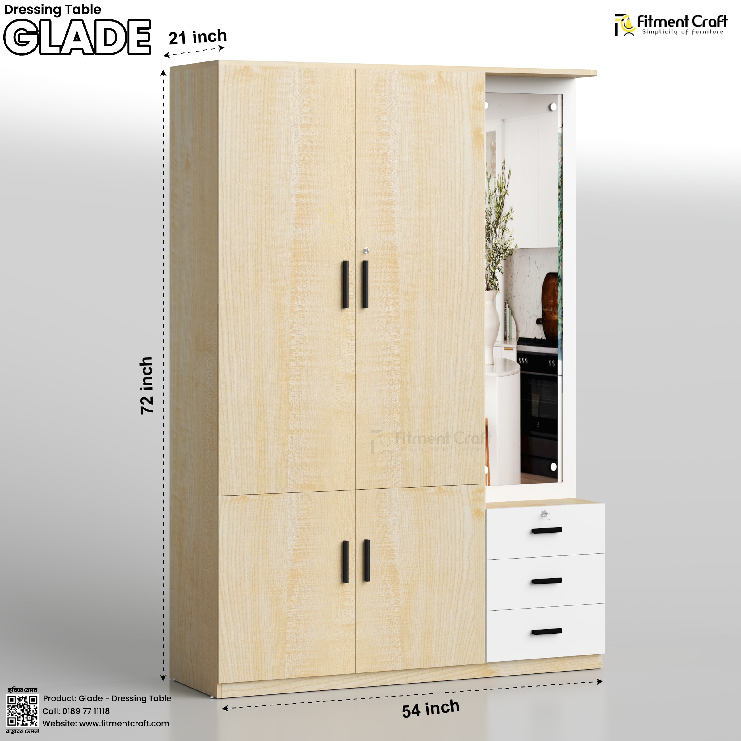 Glamour Glade - Dressing Table