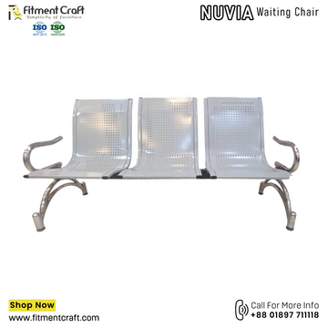 Nuvia-3 Seater Waiting Chair