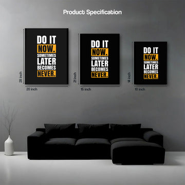 Wall Canvas (Do It Now)