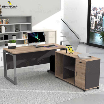 L-Shaped Executive Desk | TV4-001