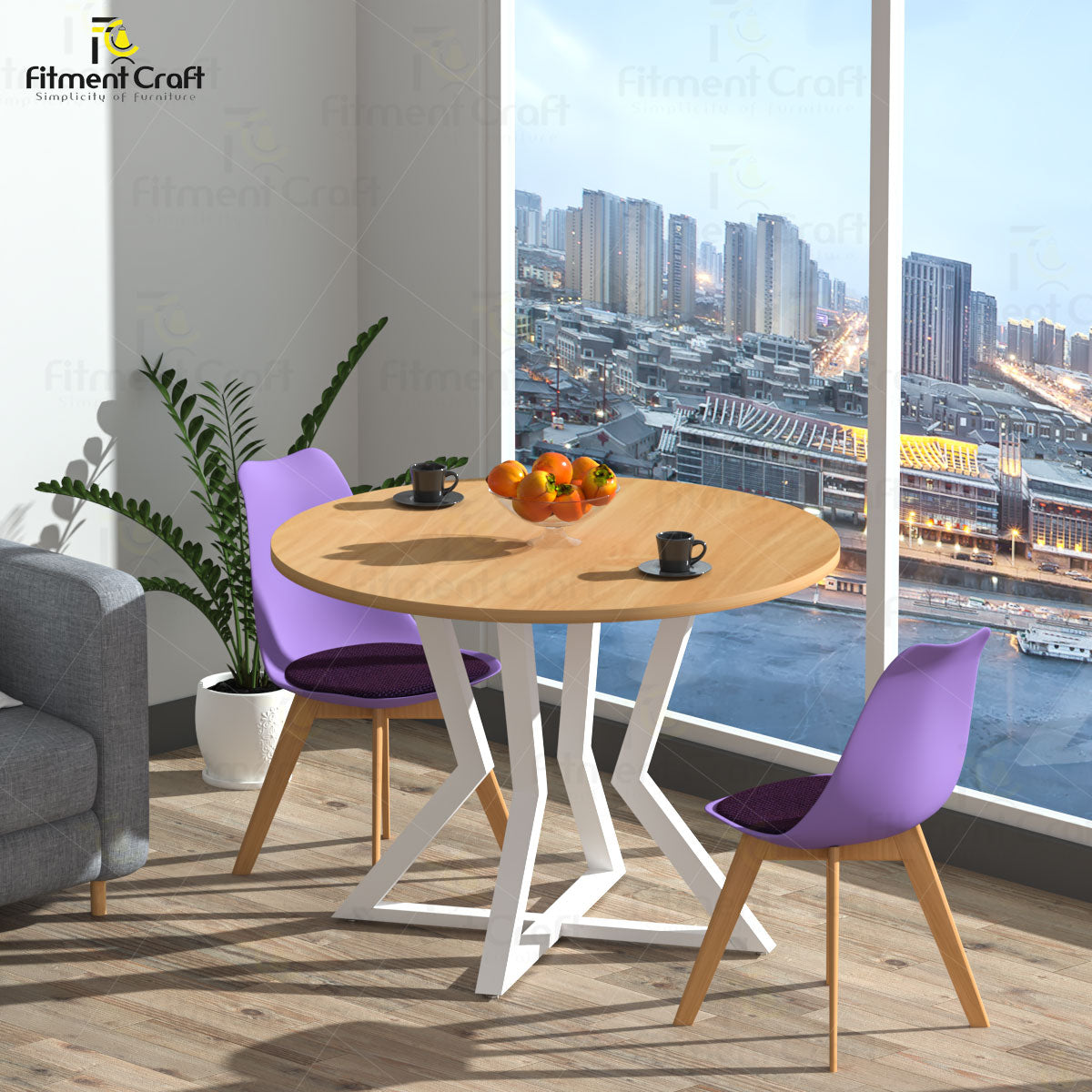 Mini Round Table Coffee Table Simple Household Small Round Table Low