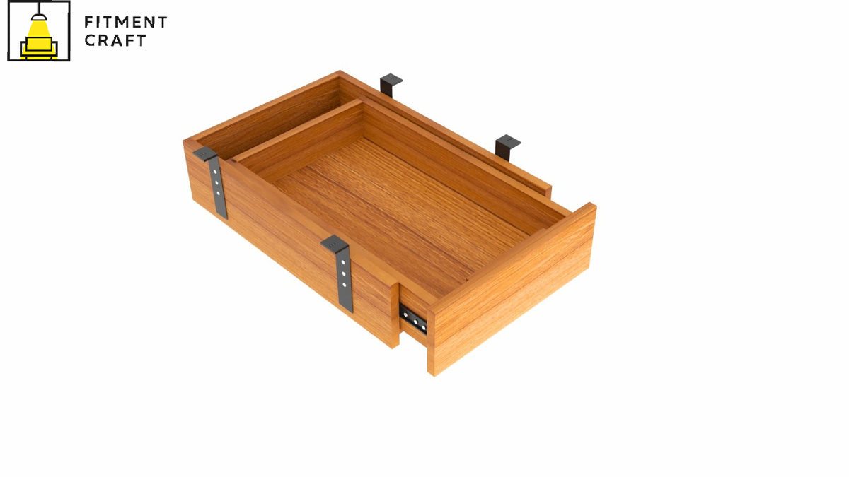 Drawer Rack Below Table Portable Drawer for Modern Desk, Hanging Drawer under Table